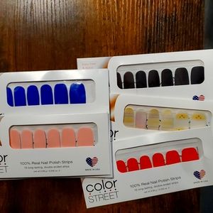 COLOR STREET POLISH STRIPS LOT